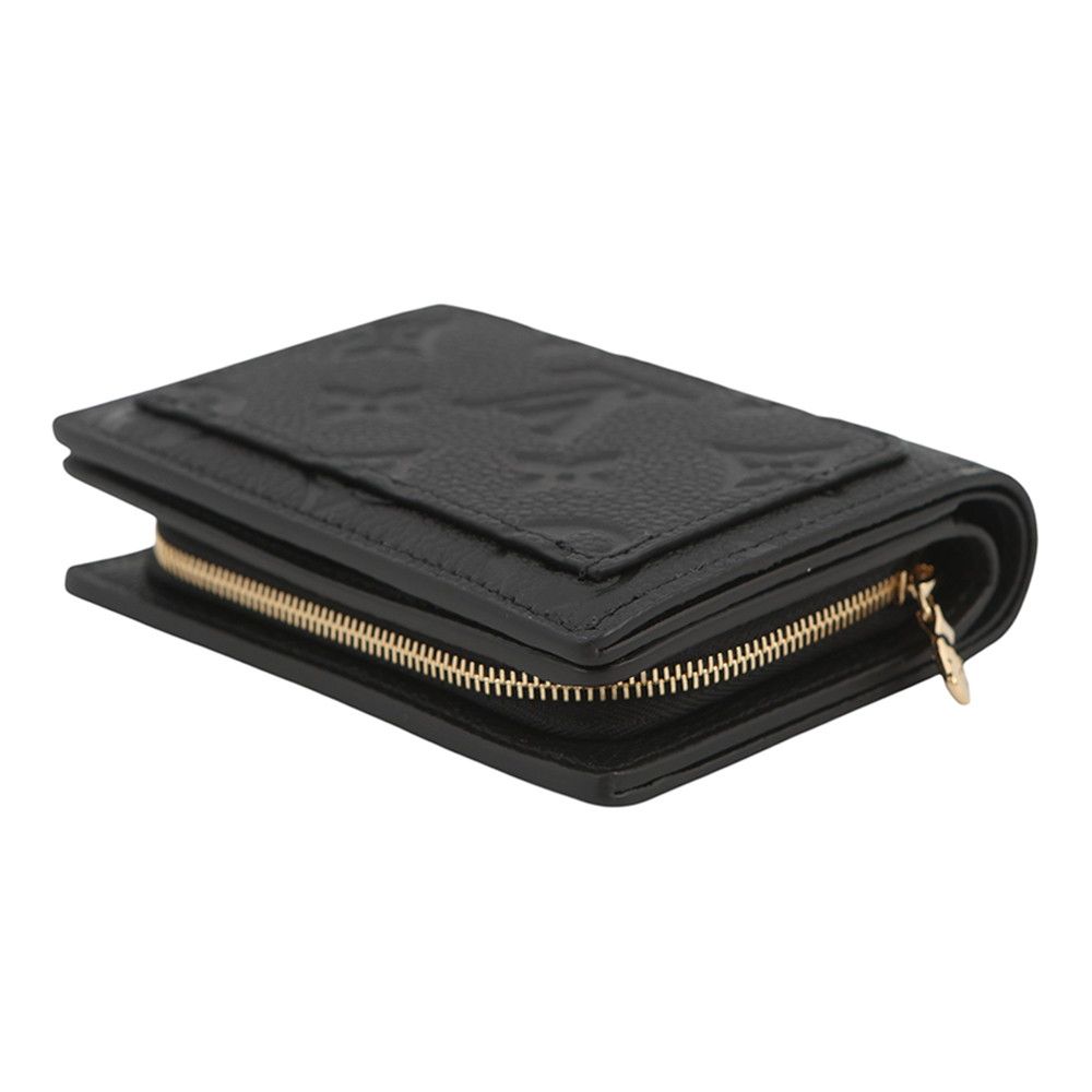 Louis Vuitton Bifold Wallet Monogram Empreinte Portefeuille Clair Black — view 2