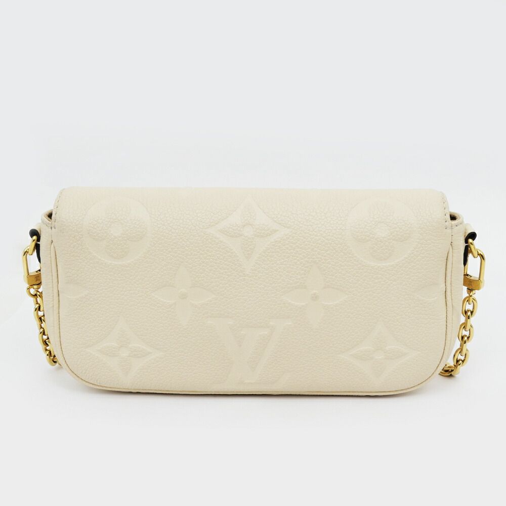 Louis Vuitton Monogram Empreinte Wallet on Chain Ivory Cream 3way Shoulder — view 8