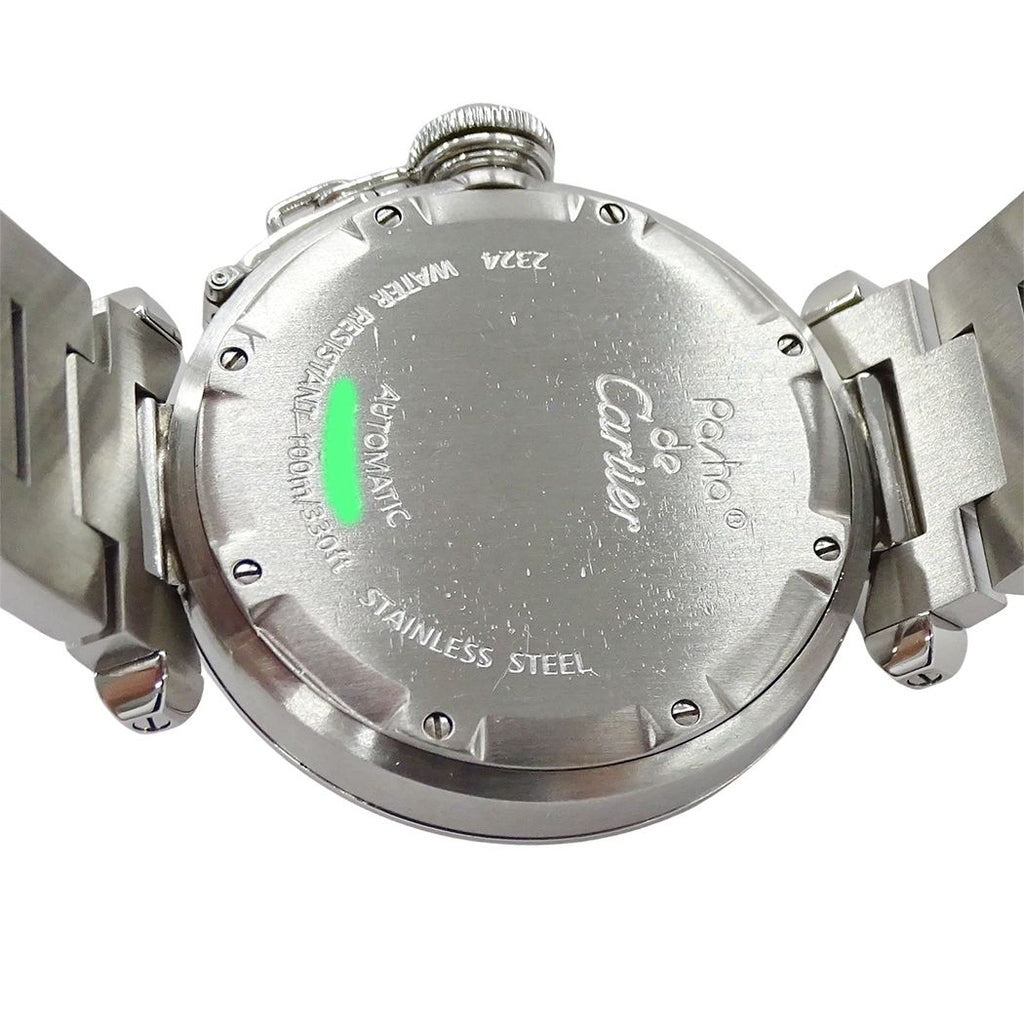 Cartier Watch Boys Pasha C Date Automatic Winding at Stainless Steel Silver — view 6
