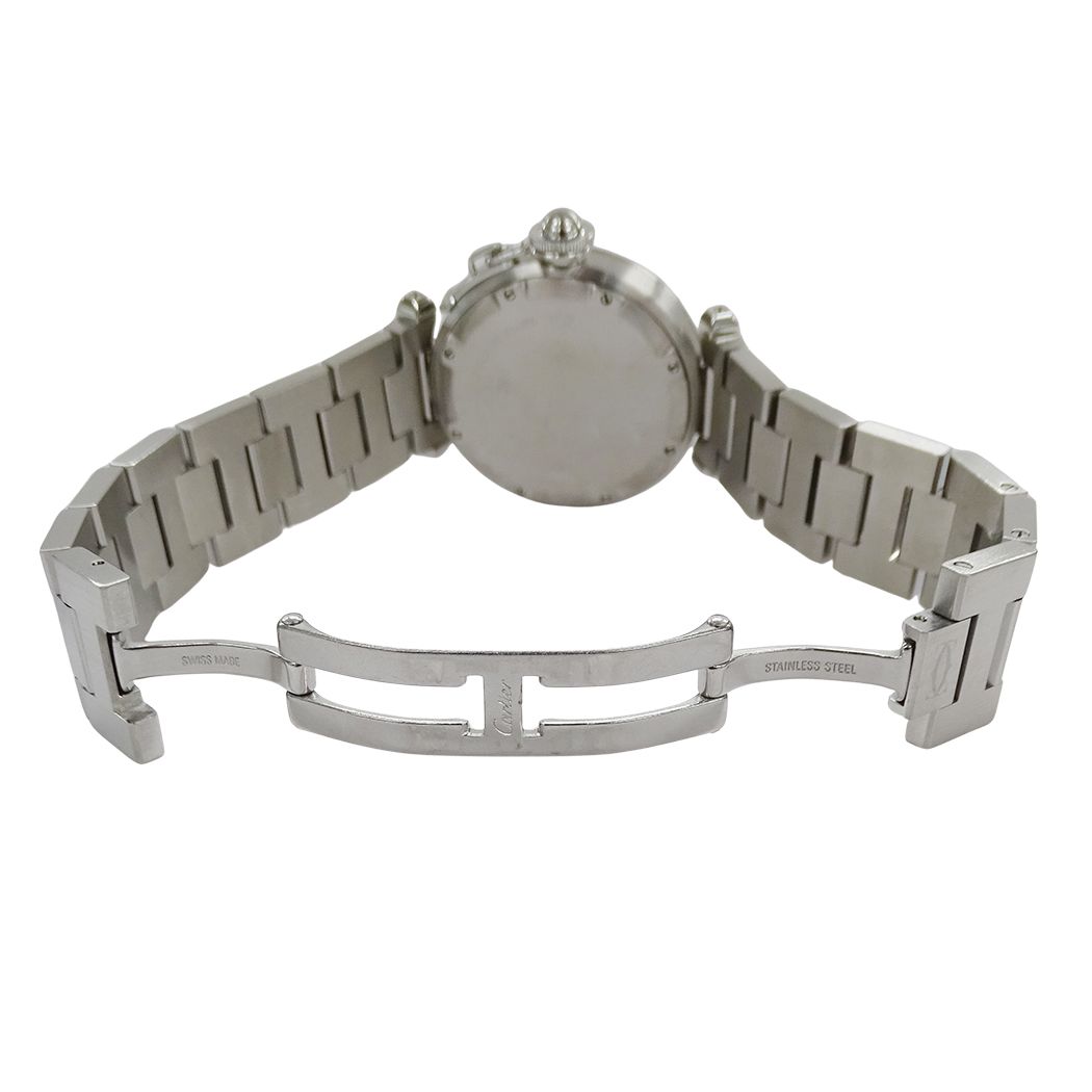 Cartier Watch Boys Pasha C Date Automatic Winding at Stainless Steel Silver — view 4