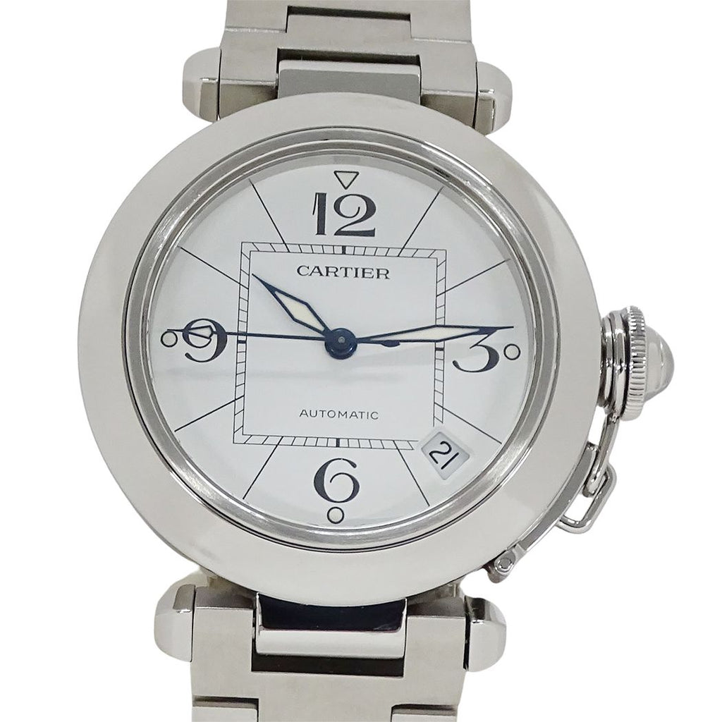 Cartier Watch Boys Pasha C Date Automatic Winding at Stainless Steel Silver — view 2