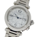 Cartier Watch Boys Pasha C Date Automatic Winding at Stainless Steel Silver