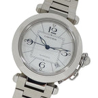 Cartier Watch Boys Pasha C Date Automatic Winding at Stainless Steel Silver