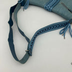 Dior Shoulder Bag a Dos Mitt Denim Blue — view 8