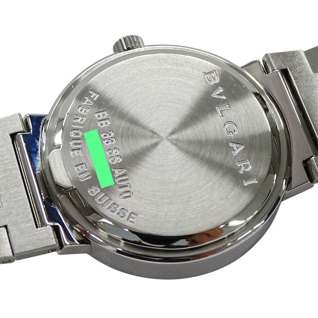 Bvlgari Watch Boys Date Automatic Winding at Stainless Steel Silver Black — view 7