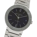 Bvlgari Watch Boys Date Automatic Winding at Stainless Steel Silver Black