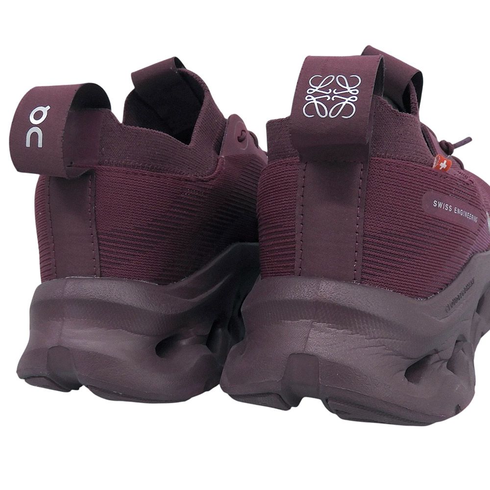 Loewe Cloudtilt Low Cut Sneakers Recycled Polyester Cherry — view 4