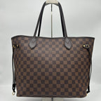 Louis Vuitton Damier Neverfull MM Brown Tote