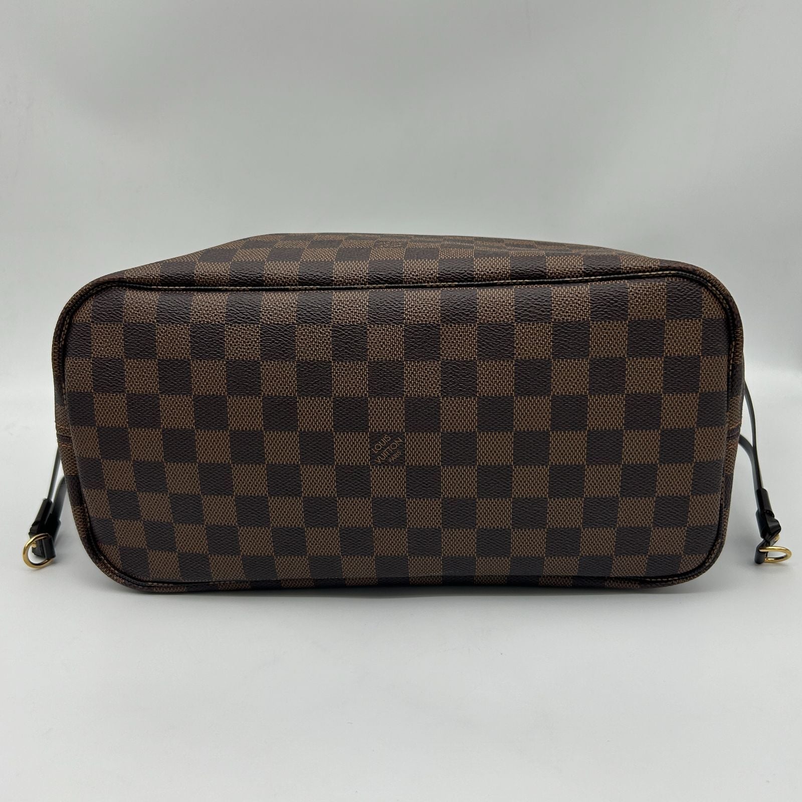 Louis Vuitton Damier Neverfull MM Brown Tote — view 5