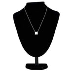 Gucci Logo Tag Necklace Silver Polished 925 Sterling Plate — view 9