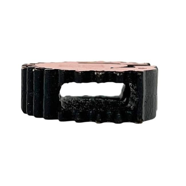 Loewe Bag Charm Pink Beige Brown Anagram Seahorse Leather — view 6