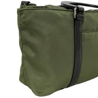 Prada 2-Way Shoulder Bag Khaki Green Tessuto Nylon Leather — view 6