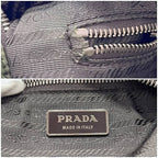 Prada 2-Way Shoulder Bag Khaki Green Tessuto Nylon Leather — view 4