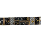 Louis Vuitton Ribbon Scarf Bandeau BB Let's Go White Black Multicolor Monogram — view 7