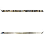 Louis Vuitton Ribbon Scarf Bandeau BB Let's Go White Black Multicolor Monogram — view 2