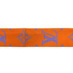 Louis Vuitton Ribbon Scarf Bandeau BB Ultimate Blue Orange Red Monogram Already — view 7