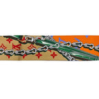Louis Vuitton Ribbon Scarf Bandeau BB Ultimate Blue Orange Red Monogram Already — view 6