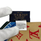 Louis Vuitton Ribbon Scarf Bandeau BB Ultimate Blue Orange Red Monogram Already — view 5