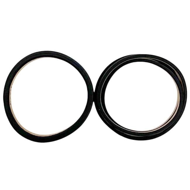 Loewe Bangle Set Brown Black Bracelet M Leather Simple — view 3