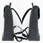 Louis Vuitton Ten Saumur Backpack Monogram Eclipse Black — view 4