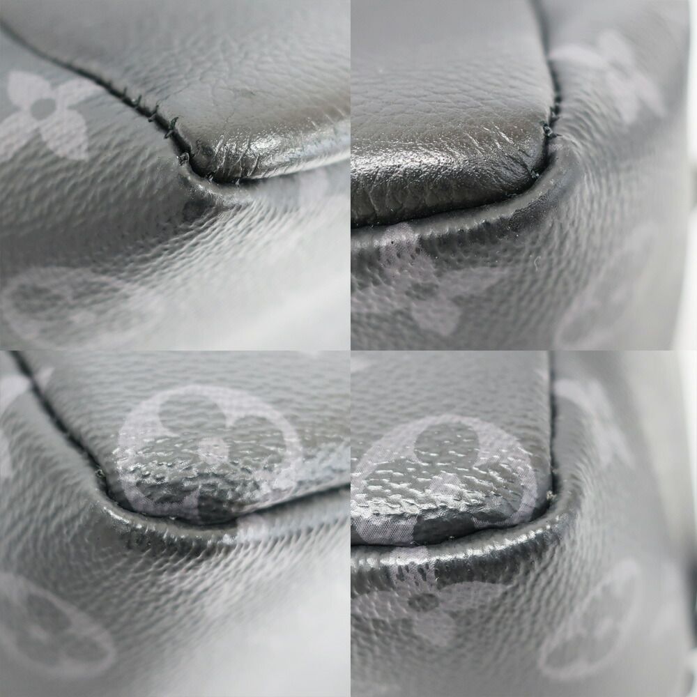 Louis Vuitton Ten Saumur Backpack Monogram Eclipse Black — view 5
