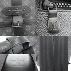 Louis Vuitton Ten Saumur Backpack Monogram Eclipse Black — view 8