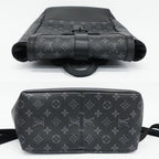 Louis Vuitton Ten Saumur Backpack Monogram Eclipse Black — view 3