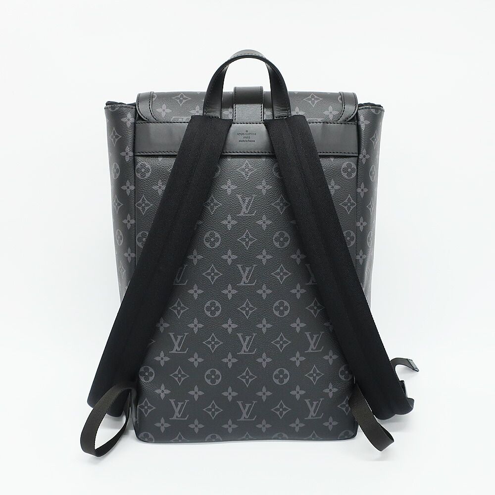 Louis Vuitton Ten Saumur Backpack Monogram Eclipse Black — view 2
