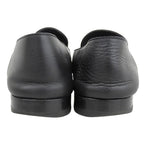 Hermes Eclipse Moccasins Leather Loafers Shoes Black — view 5