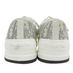 Dior Walk'n' Oblique Embroidered Platform Sneakers Gray — view 5