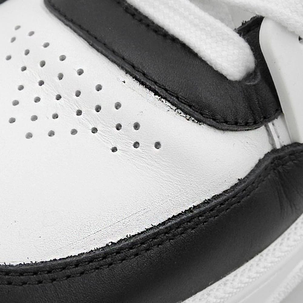 Celine Lace Up Low Sneakers White Black — view 4