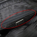 Prada Bag Handbag Nylon Black Logo — view 8