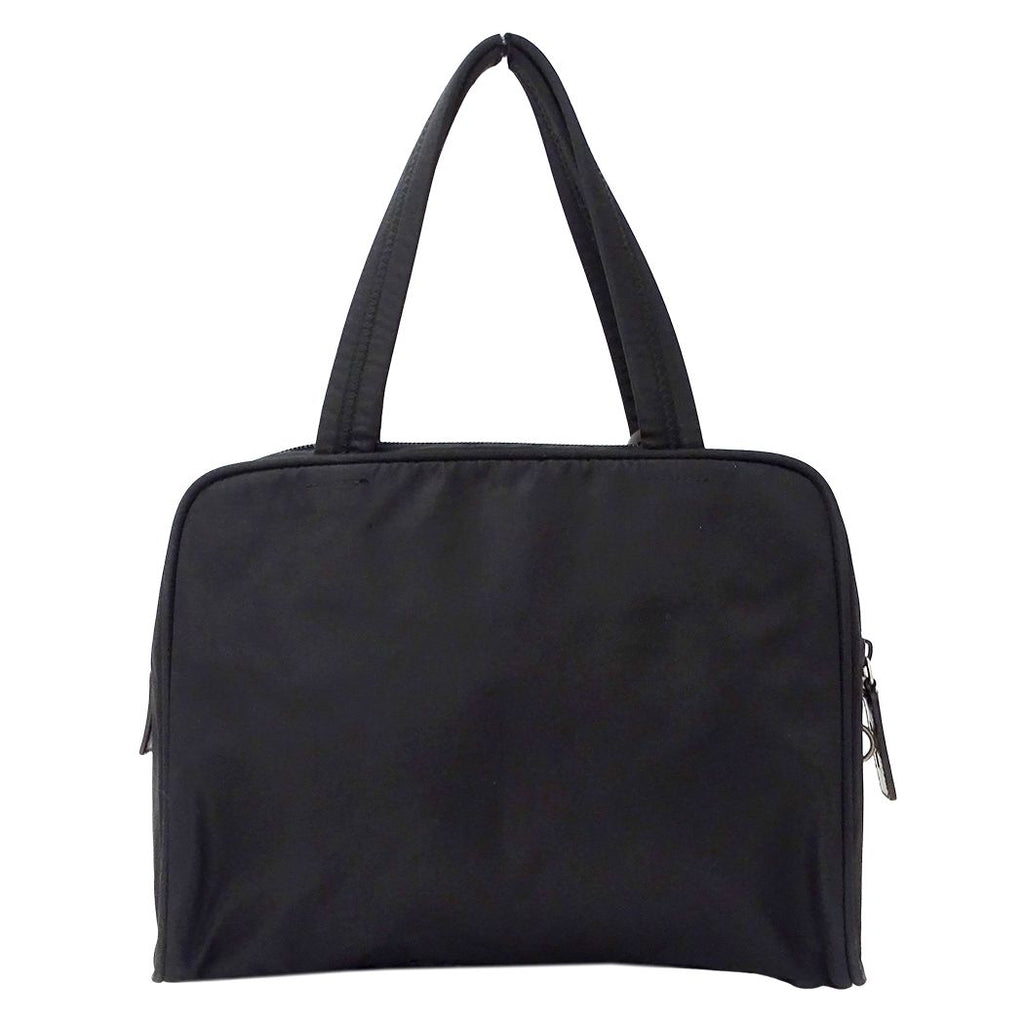 Prada Bag Handbag Nylon Black Logo — view 2