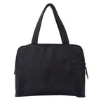 Prada Bag Handbag Nylon Black Logo — view 2
