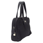 Prada Bag Handbag Nylon Black Logo — view 4