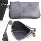 Louis Vuitton Trio Messenger Shoulder Bag Monogram Eclipse Gray — view 5