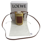 Loewe Anagram Cylinder Pocket Shoulder Bag Yellow — view 8