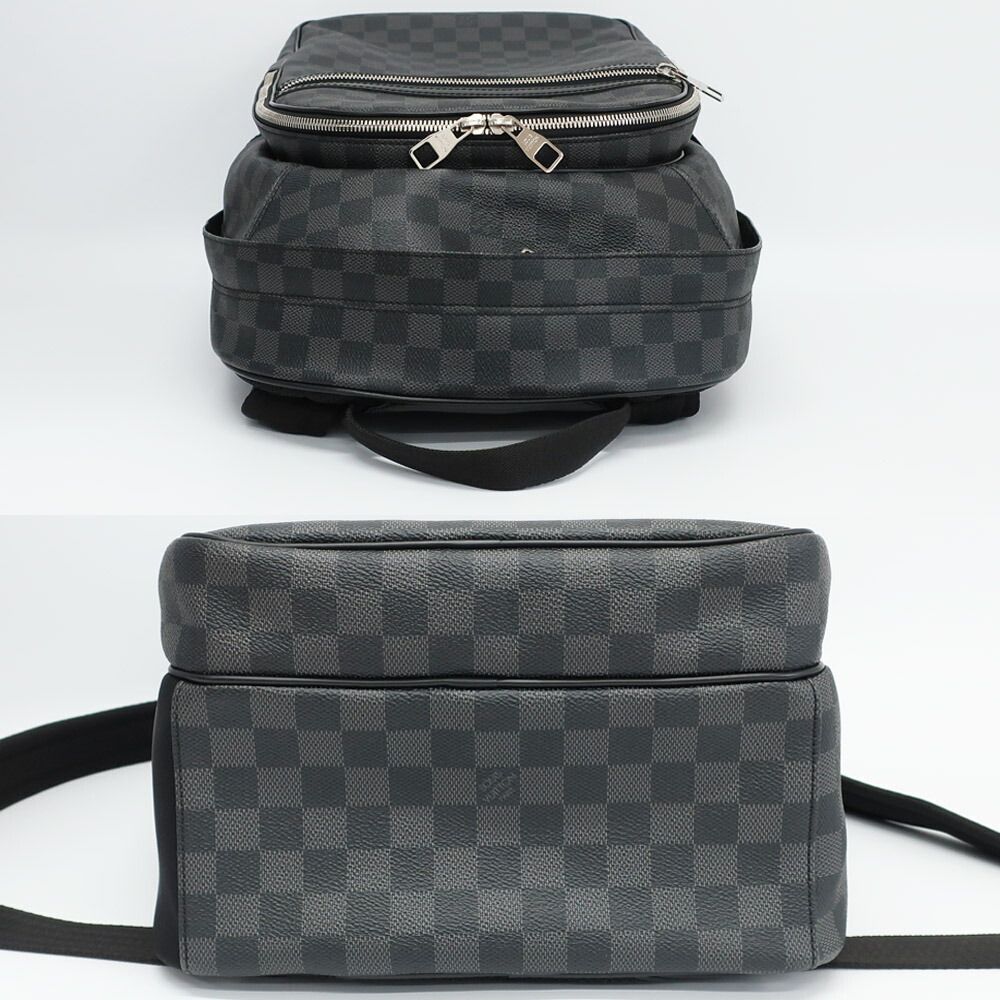 Louis Vuitton Ten Michael Backpack Damier Graphite Black Silver — view 3
