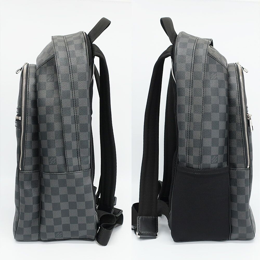Louis Vuitton Ten Michael Backpack Damier Graphite Black Silver — view 4