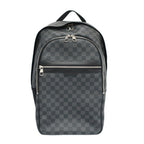 Louis Vuitton Ten Michael Backpack Damier Graphite Black Silver