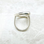 Gucci Horsebit Heart Silver Ring — view 6