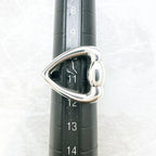 Gucci Horsebit Heart Silver Ring — view 8