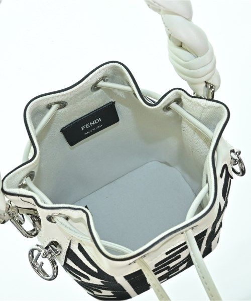 Fendi Shoulder Bag White — view 4