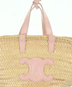 Celine Basket Bag Handbag Beige — view 5