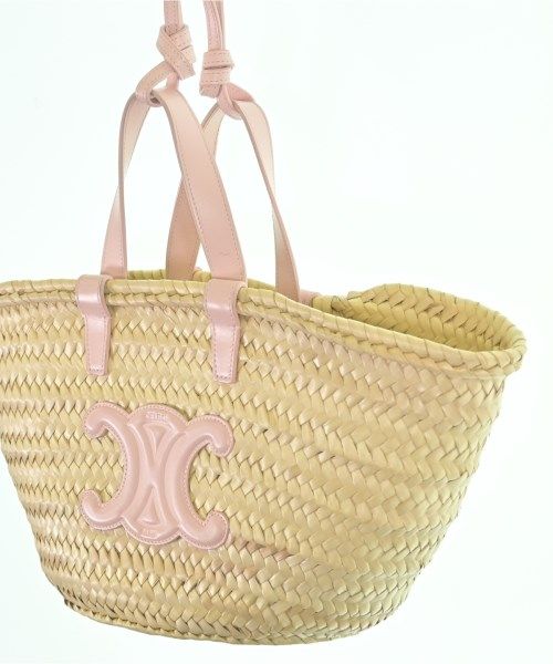 Celine Basket Bag Handbag Beige — view 6