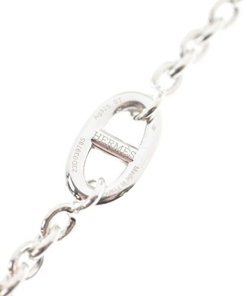 Hermes Bracelet Bangle Silver — view 4