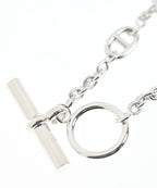 Hermes Bracelet Bangle Silver — view 3