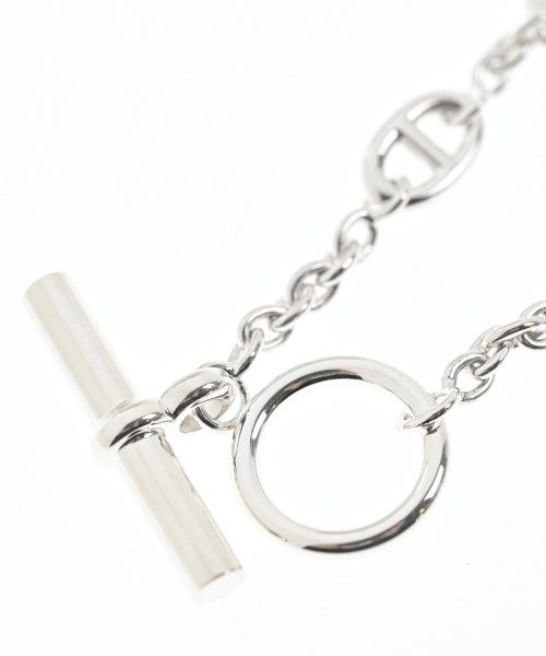 Hermes Bracelet Bangle Silver — view 3
