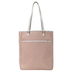 Dior Tote Trotter Canvas Pink White