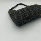 Fendi Zucca Brown Canvas Shoulder — view 6